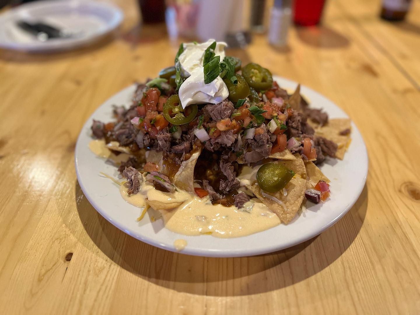 LOADED BRISKET NACHOS BBQ Rush Tucson Arizona